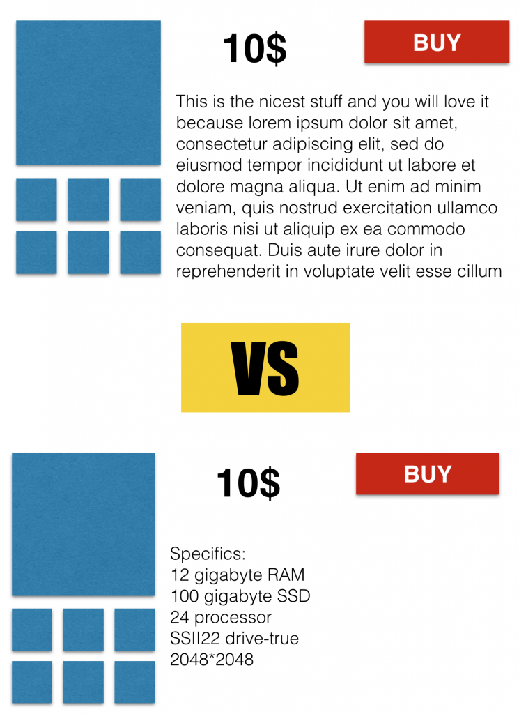 data-driven culture (A/B test example)