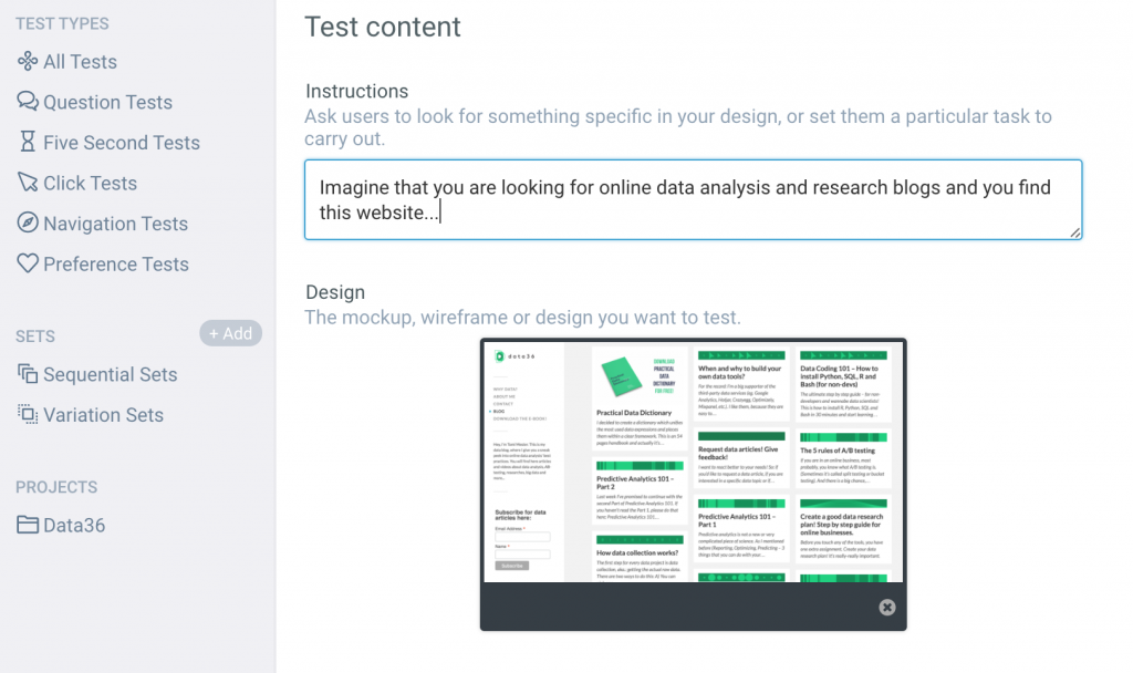 Five Second Test - a powerful qualitative research method