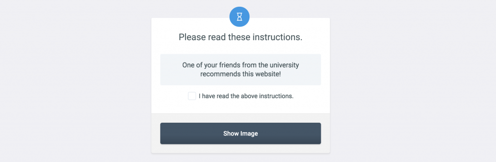 Five-seconds testing method User testing and UX research platform