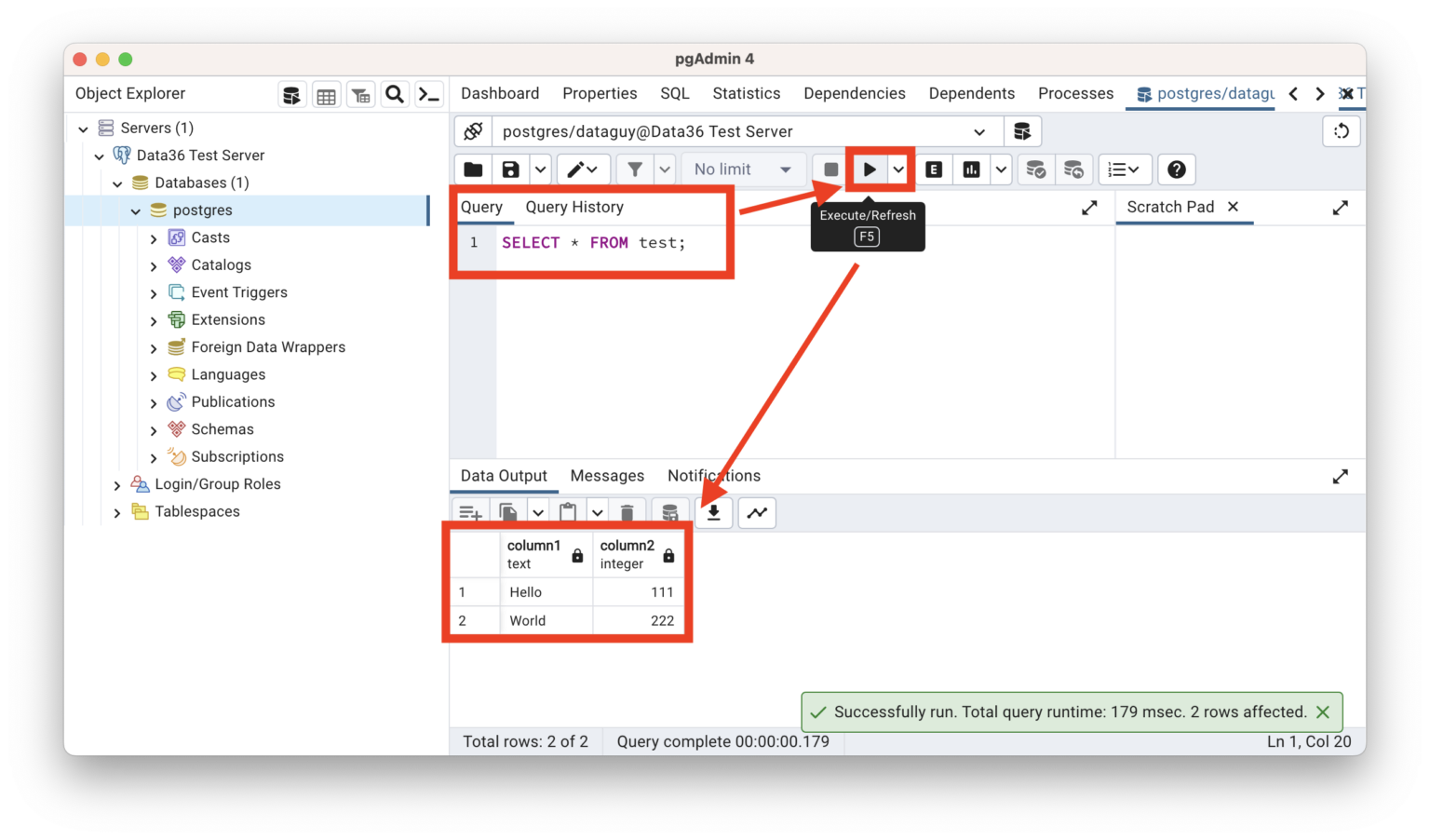 Test Pgadmin Sql Query Data36