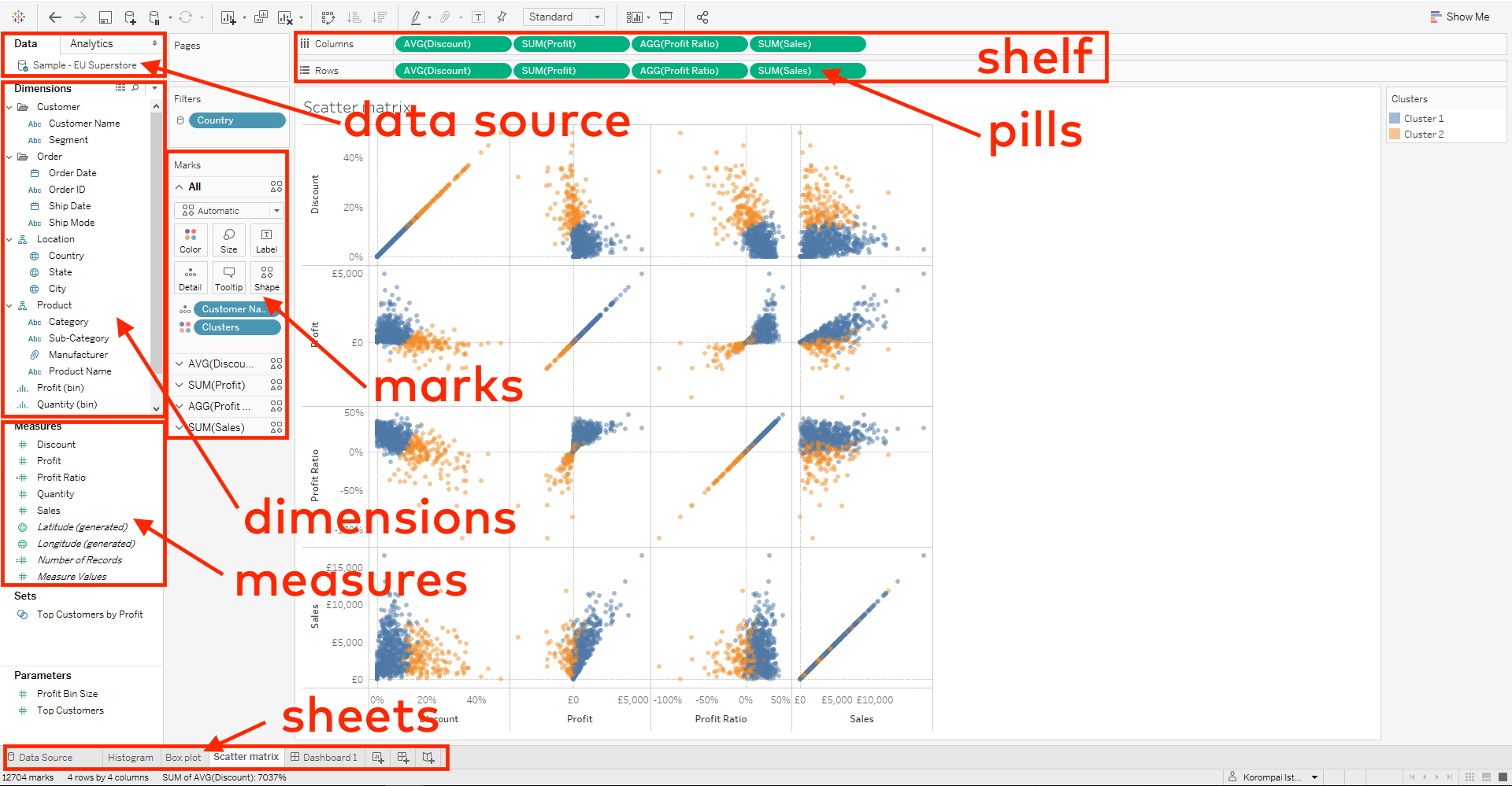 tableau - large screenshot