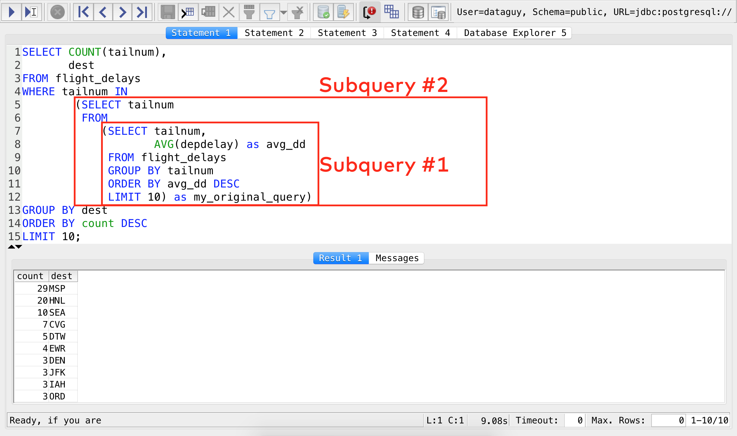 Sql Subquery 2 