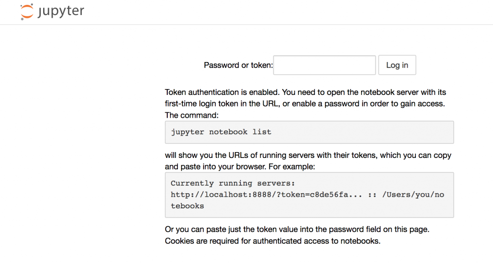 Python for Data Science - Python Basics - Jupyter Login Token