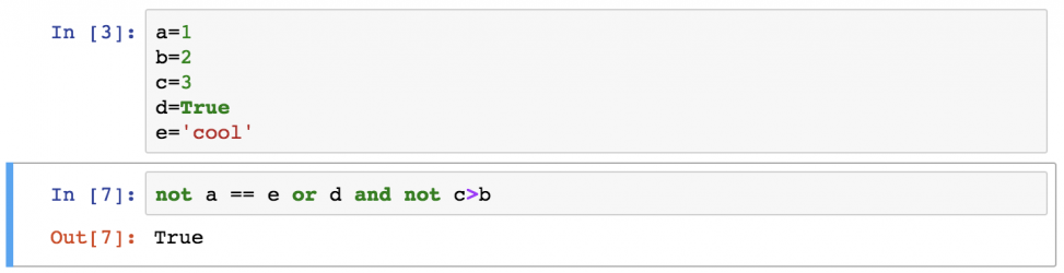 test yourself 2 python logical operators - Data36