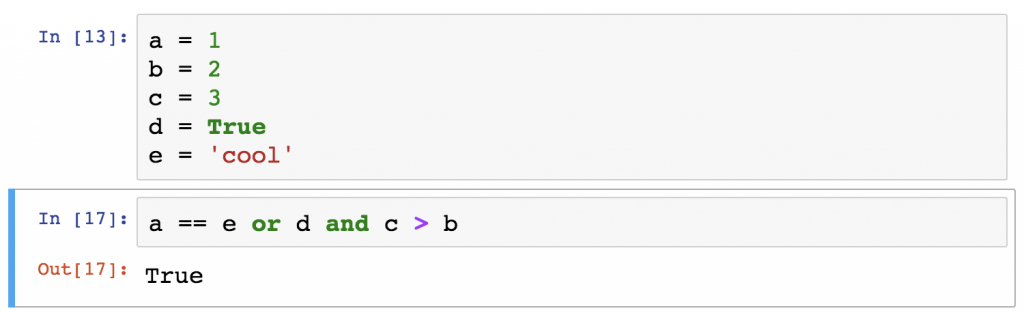 test yourself results python operators 0