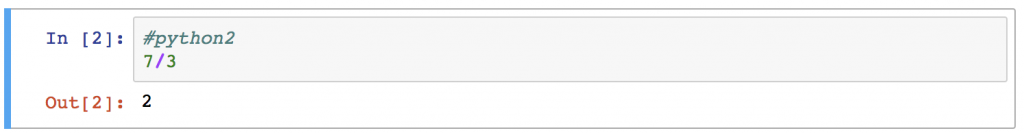 python 2 vs python 3 division 2
