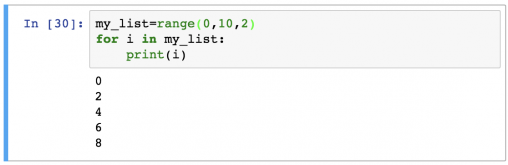 8 - Python For Loops range example - Data36