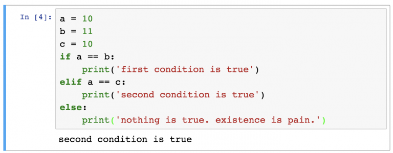 python conditional expression order