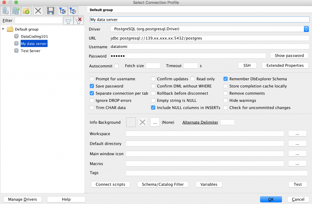 dbeaver create table sql