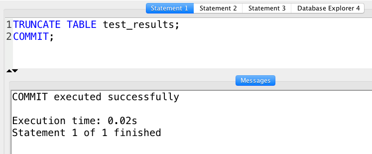 import data postgresql - truncate table