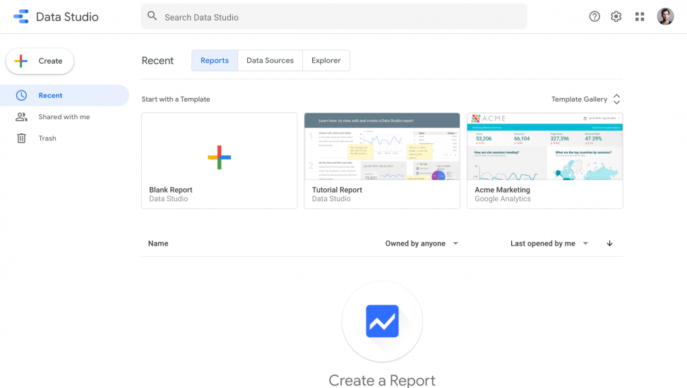 connect Google Data Studio to PostgreSQL - landing update - Data36