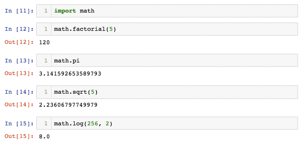 Import Math Function In Python