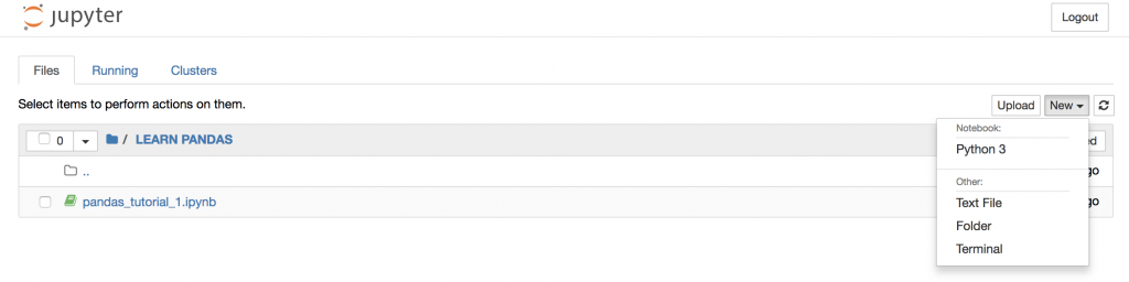 pandas tutorial 4 - new Jupyter Notebook - Data36