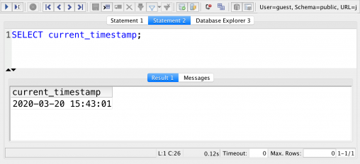 oracle pl sql current date and time