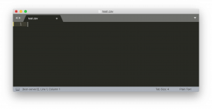test csv opened in sublime text 3