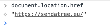 console document location href javascript data