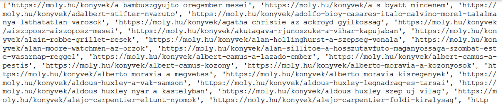 hobby project URLs