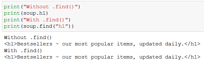 beautifulsoup find method example
