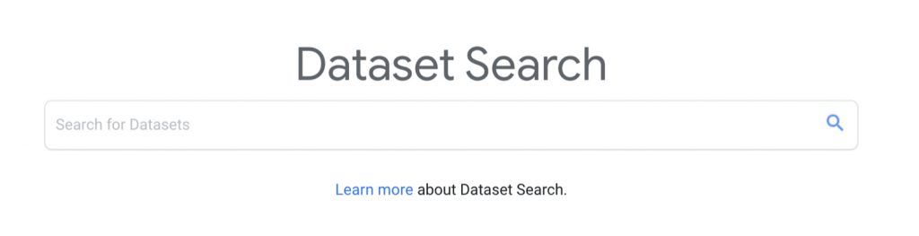 open datasets data source course