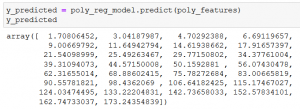 Polynomial Regression in Python using scikit-learn (with example)